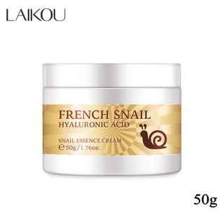 LAIKOU Creme Facial Para Reparo De Caracol/Hialurônico/Reduzir Rugas/Hidratante/Anti-Idade 50g
