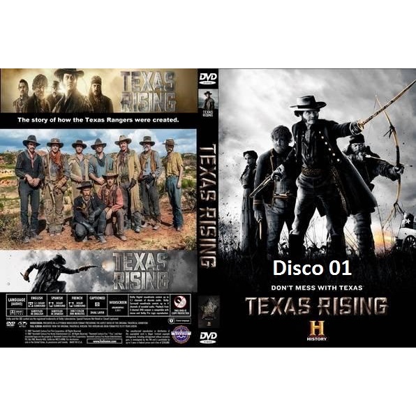 Dvd Texas Rising - 1ª Temporada Completa - Legendado ou Dublado - 02 ...