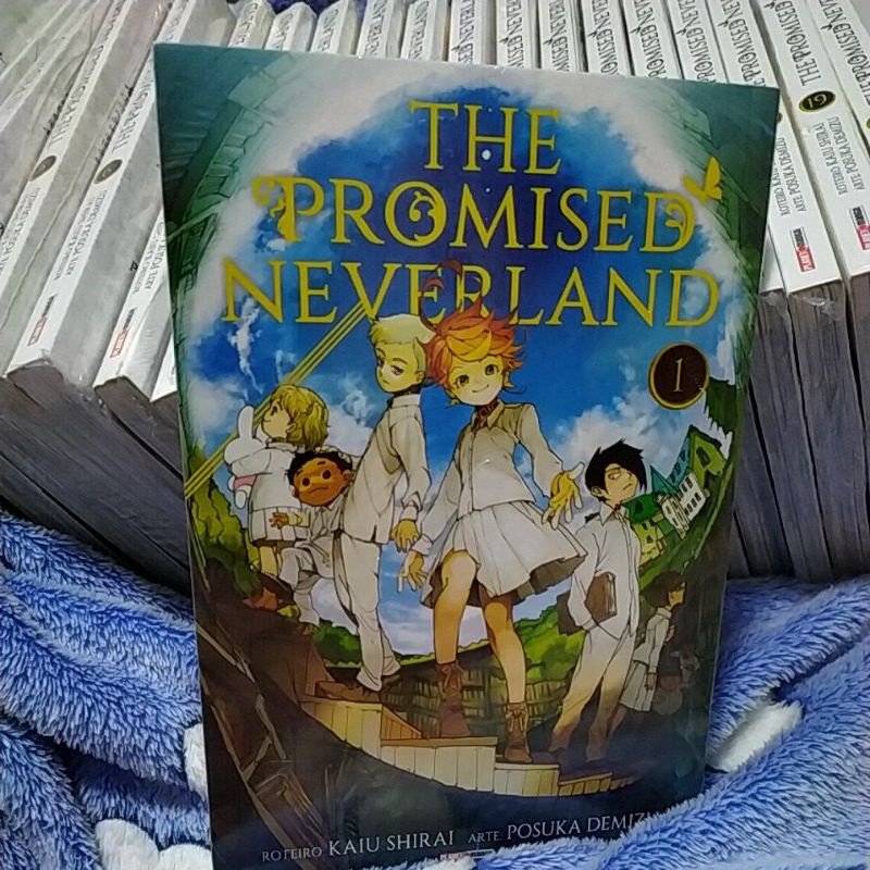 The Promised Neverland - COMPLETO e LACRADO - Pacote com 20 volumes!