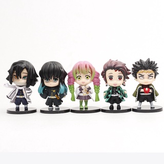 Boneco Anime Demon Slayer Kimetsu No Yaiba Giyuu Zenitsu Rengoku Nezuko  Tanjirou Estatueta Brinquedos - Escorrega o Preço