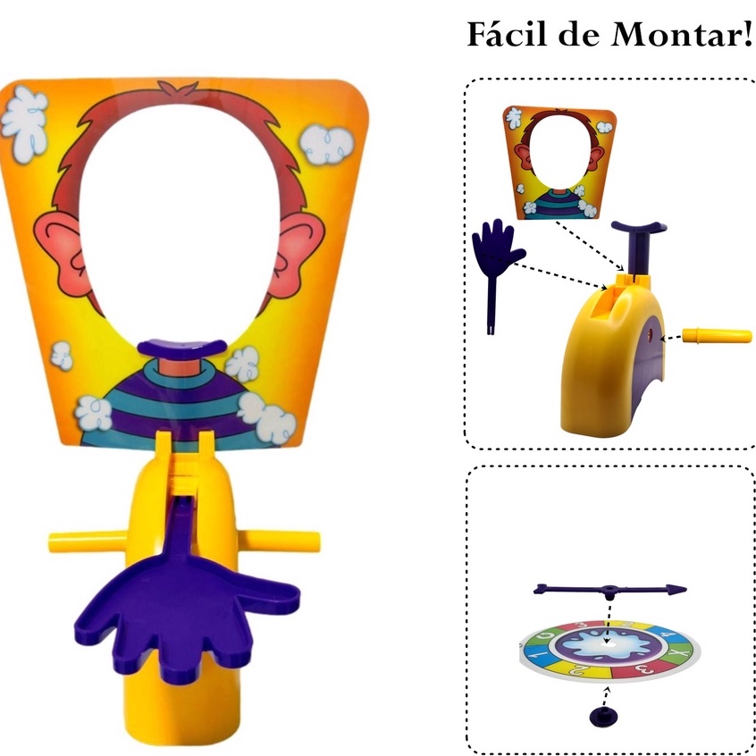 Jogo Pie Face Torta Na Cara - fun - Outros Jogos - Magazine Luiza