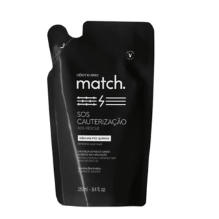 Refil Máscara Capilar Pós-Química Match SOS Cauterização 250ml