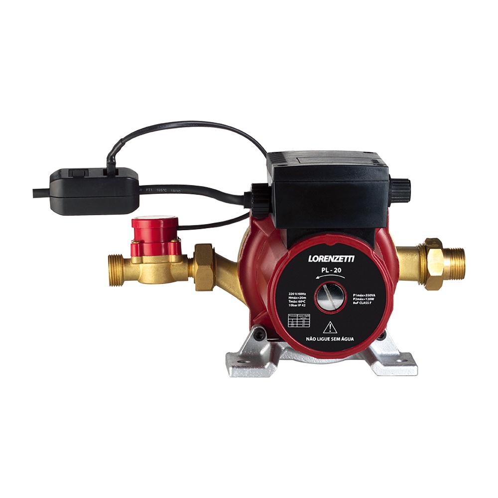 Bomba Pressurizadora 350W 20 MCA Lorenzetti PL20 110V