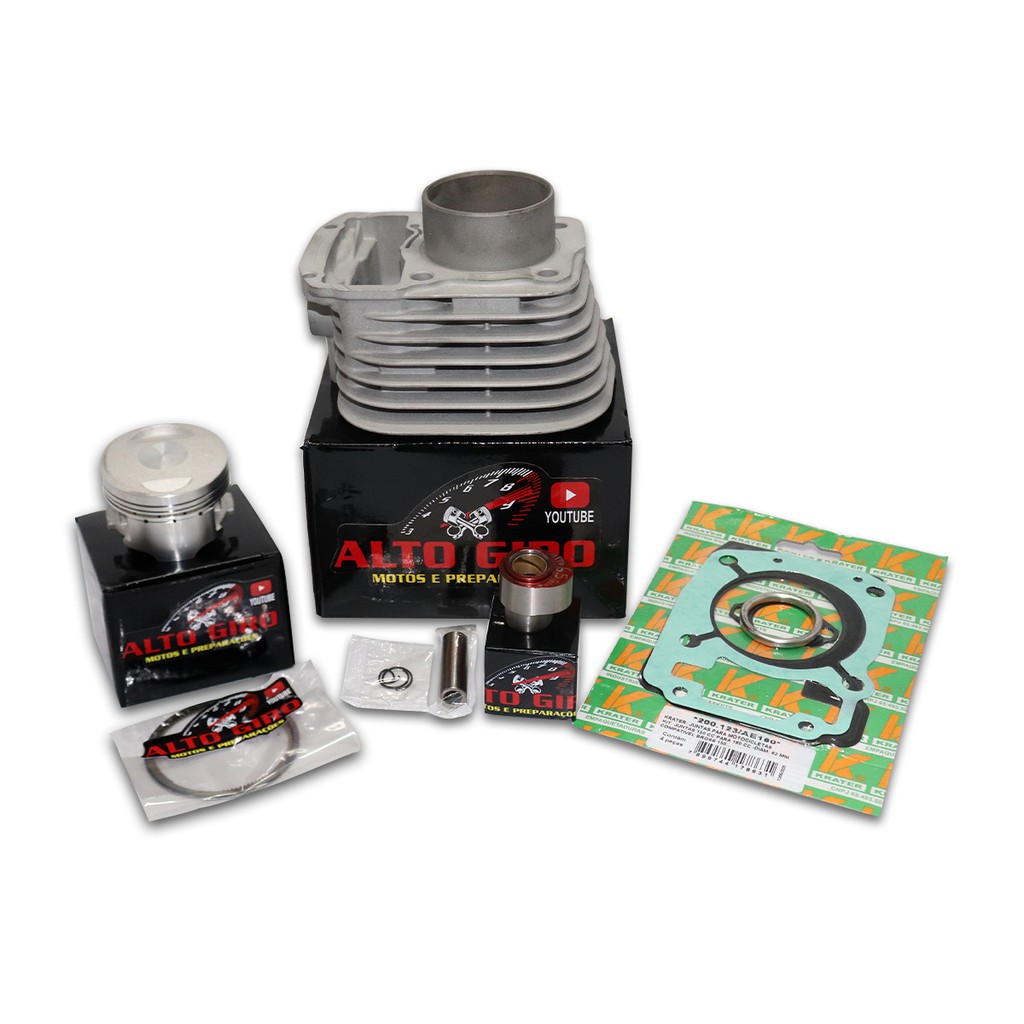Kit 3mm Alto Giro + Comando Preparado Cg 125 82 A 99