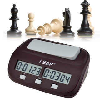 Kit Jogo de xadrez completo + Relógio Digital PQ9907S