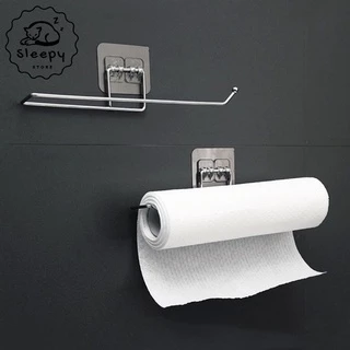Suporte Adesivo Porta Papel Toalha Alumínio Filme CozinhaQ