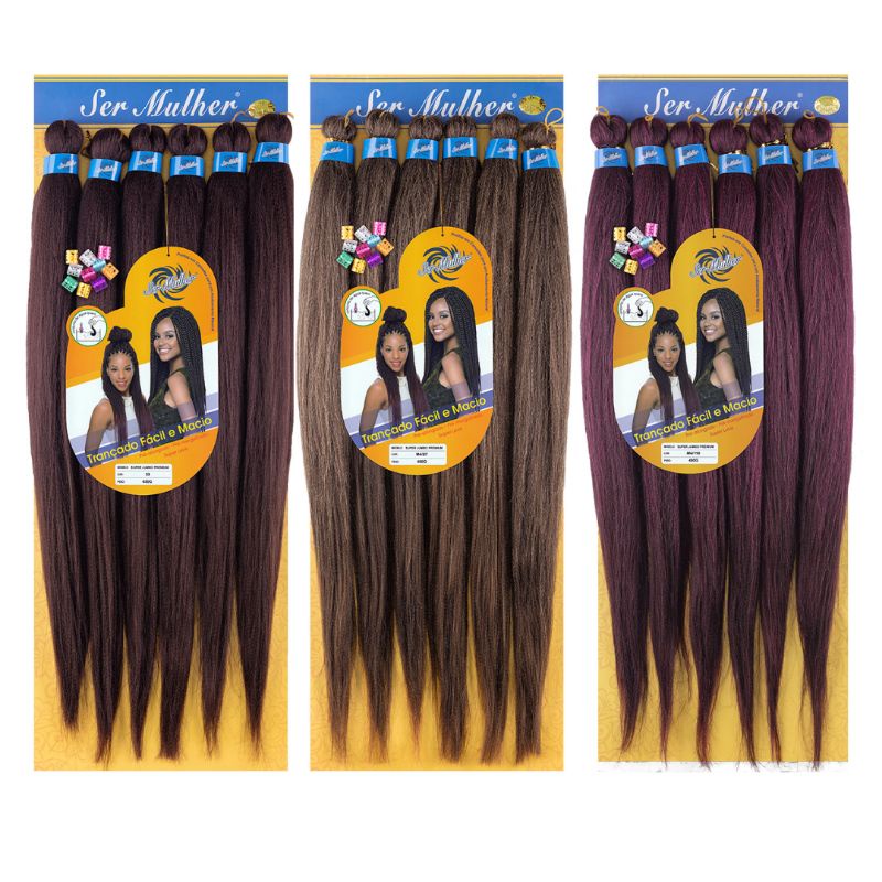 Super Jumbo Premium Fibra Sintética Para Fazer Tranças E Twist 522G Ser Mulher