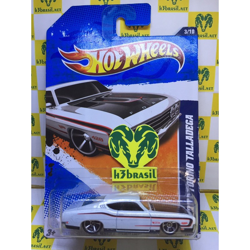 Bx313 hot wheels 2011 muscle mania 69 ford Torino talladega