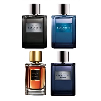 Perfumes Masculinos Avon Exclusive (Black / Blue / Reserve