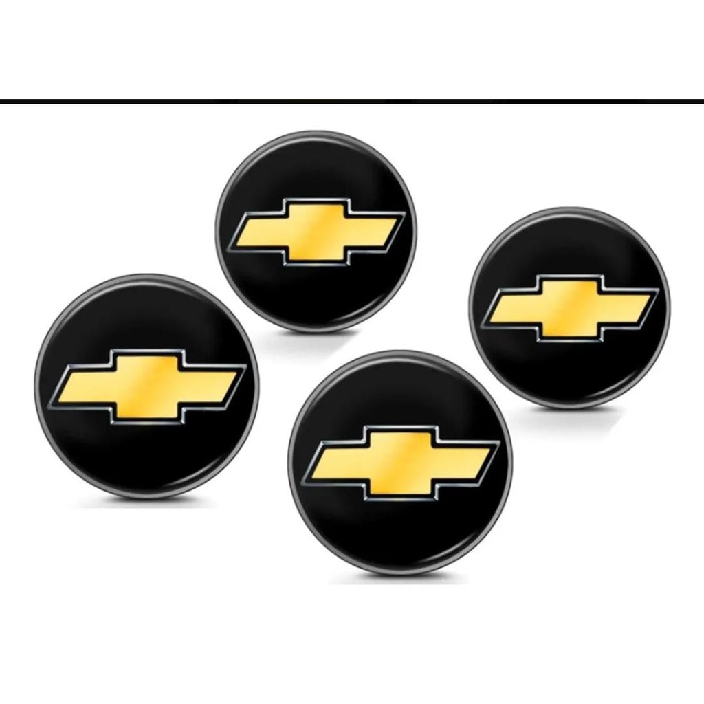 Emblema Calota Universal Dourado 48MM – Chevrolet GM • Auto Peças