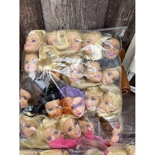 Cabeça de boneca para pentear e maquiagem para meninas, boneca pequena  cabeça de estilo com acessórios de cabelo com brinquedos de secador de  cabelo presente para meninas