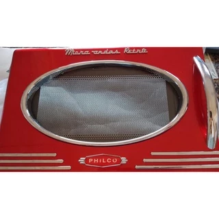 Porta Microondas Philco Retro Pmr26 Vermelho