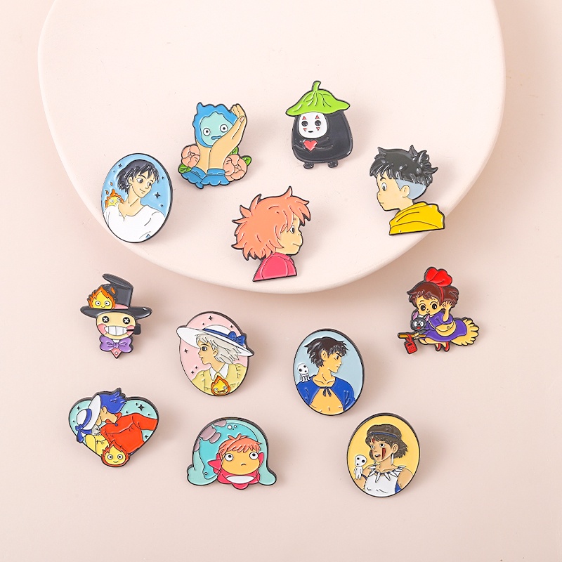 Broche Esmalte SKYFENGCN - Série Cooperation - 3,5x2 Cm - Presente Geek