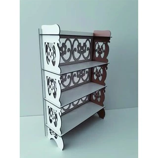 Estante p/ MESA - FLORAL/ FESTA - Mdf 3mm Lembrancinhas