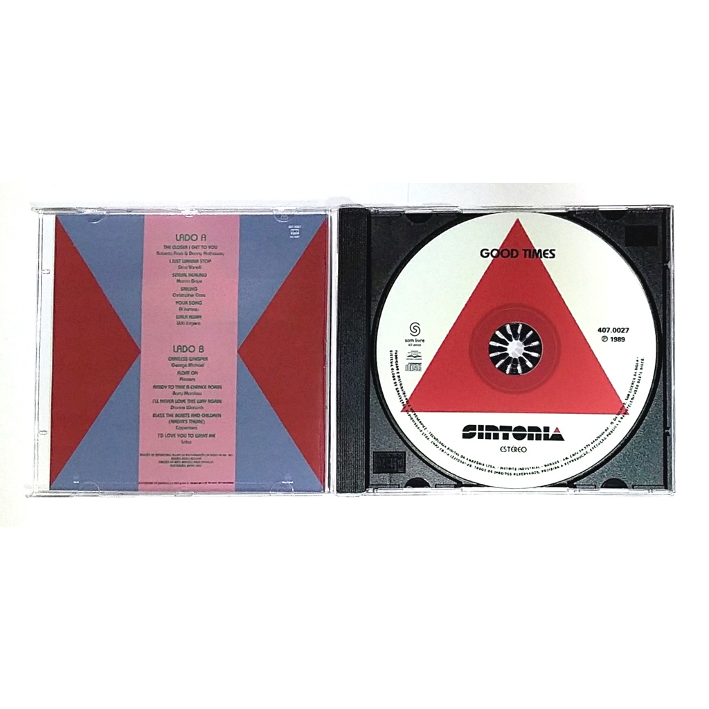 Cd Good Times 98 (1984) / (1989) - REMASTERIZADO TRILHAS & AFINS