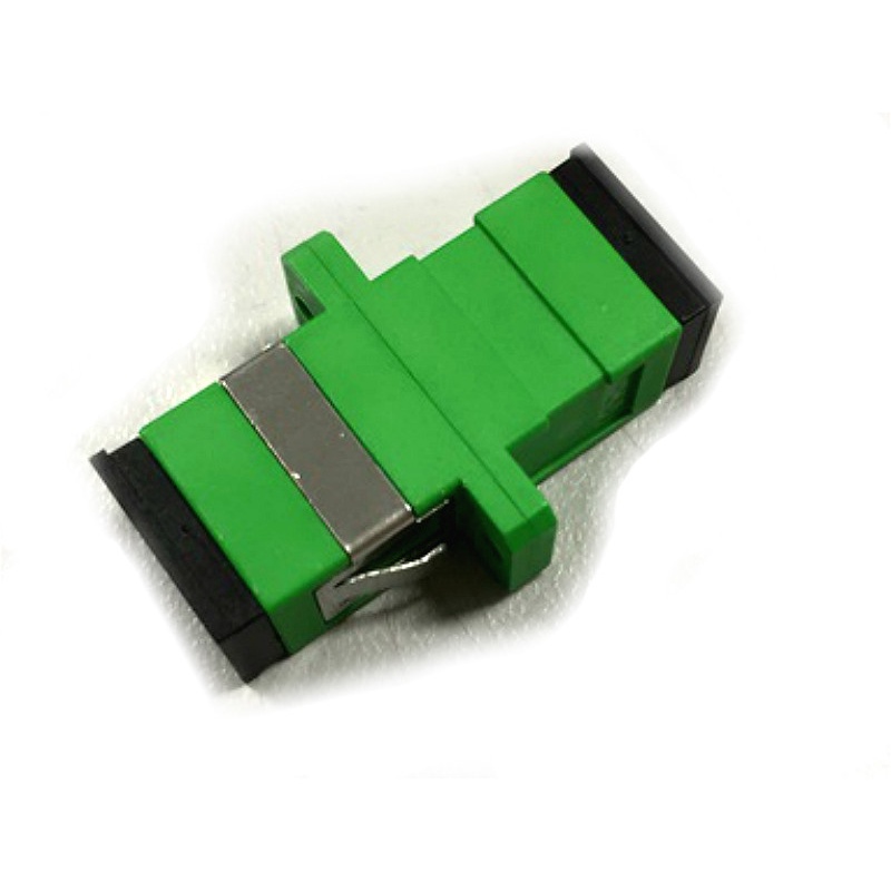 Kit C/100 Unidades Adaptador Acoplador Fibra Óptica Sm Sc/apc - Sc/apc ...