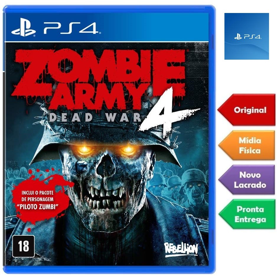 Zombie Army 4: Dead War PS4 MÍDIA DIGITAL PROMOÇÃO