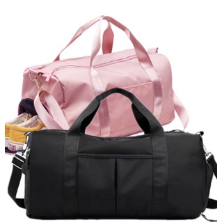 Bolsa Feminina Grande Mala De Viagem Academia De Mão Com Alça Transversal  De Ombro Decorada Com Estampas Faculdade Passeio Urbano, CINZA