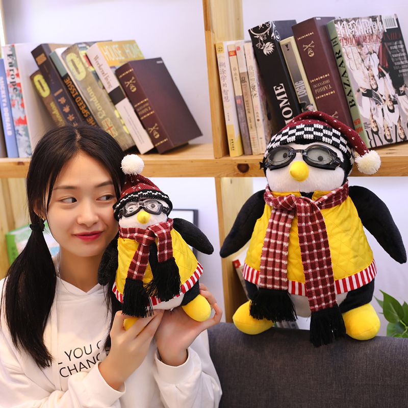 Brinquedo De Pinguim De Pelúcia Extra E Macio Fofinho Amigo De Joey ...