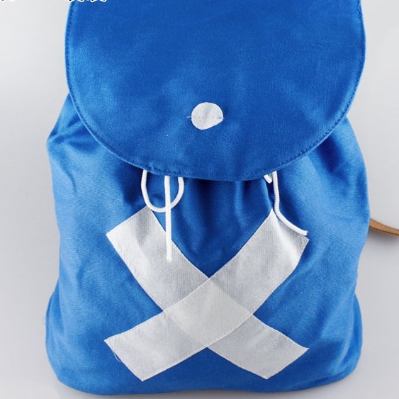 Mochila Anime cosplay One Piece Chopper Azul Escolar
