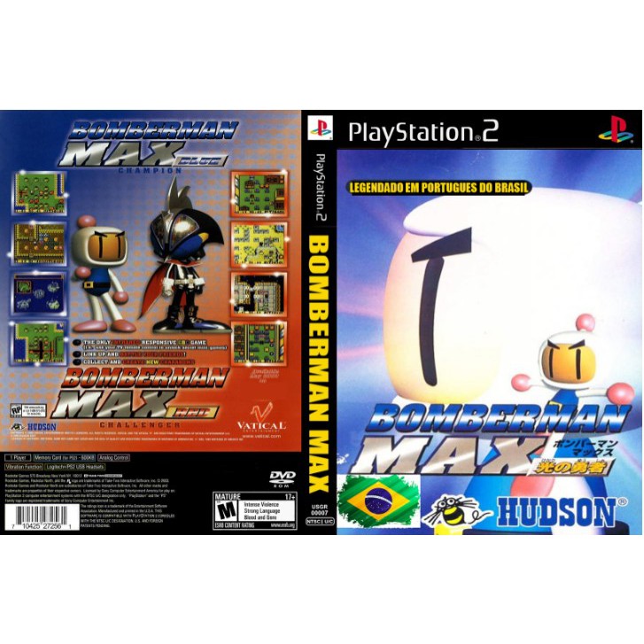 Bomberman MAX - Playstation 2 / PS2 | Shopee Brasil Bomberman MAX - Playstation 2 / PS2 | Shopee Brasil