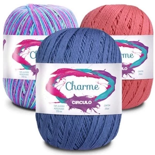 Linha Fio Charme Circulo 396m 150g - Crochê / Tricô