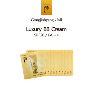 A História De Whoo Luxury BB Cream 1ml/10ml (1ml x 10ea)/60ml 60ea) Fps20/PA +