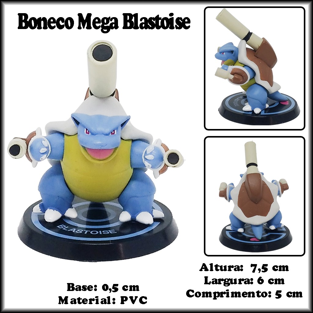 Boneco Pokemon Blastoise