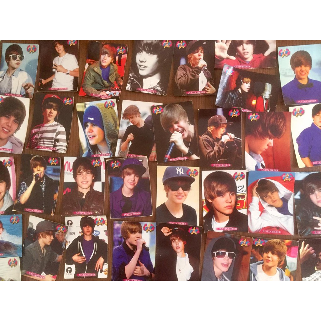 Justin Bieberコレクションカード Justin Bieber Trading Cards Box (9