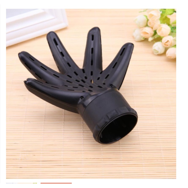 Difusor para Secador De Cabelo Em Forma De Mão Para Cabelo Secador Formato de maos