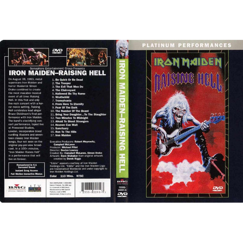 Iron Maiden-raising Hell 00000000000000000000000 | Shopee Brasil