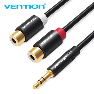Vention 3.5 Mm A 2 RCA Macho Para Cabo Auxiliar Fêmea