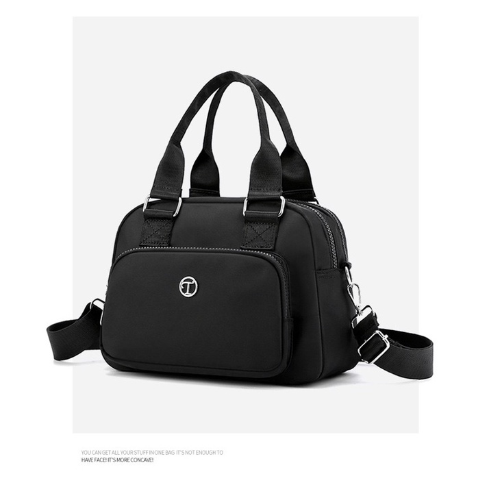 bolsa feminina transversal naylon impermeável “TAILIDA”