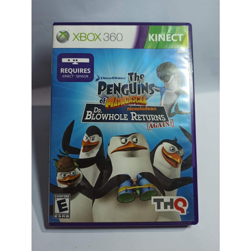 Jogo Penguins of Madagascar: Dr. Blowhole Returns Again! - Xbox 360