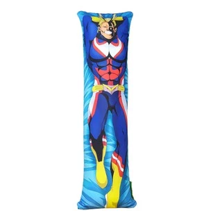 Mini Travesseiro de Abraçar Dakimakura Hugging Pillow All Might de Boku no Hero Academia Anime Geek 60cm x 20cm