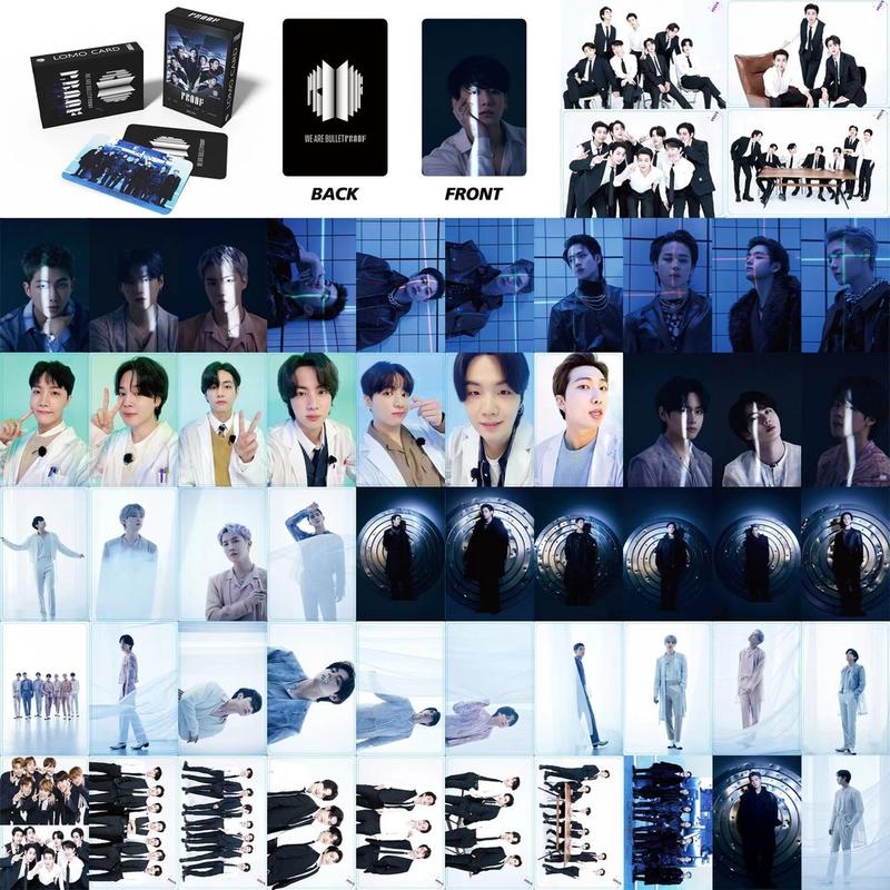 Kpop 55 Unidades/Caixa Cartões Fotográficos BTS Proof Yet to come