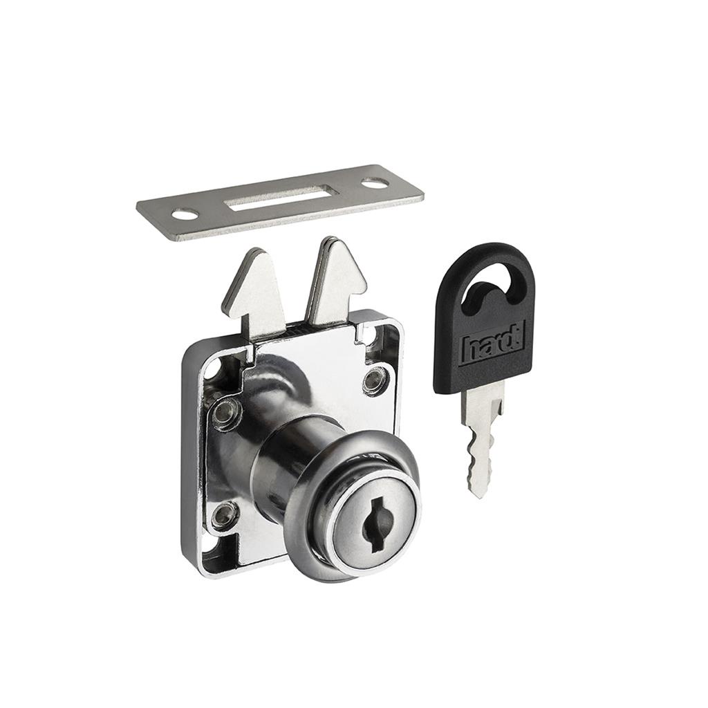 FECHADURA PARA PORTA DE CORRER D19X22MM CROMADA