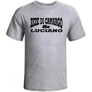 Camiseta Sertanejo Zezé Di Camargo E Luciano Banda