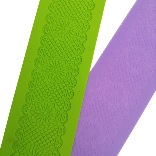 Texturizador de Silicone em Tira de Renda para Pasta Americana - C1725