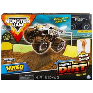 Monster Jam - Playset Com Massaareia E Veículo - Max-D