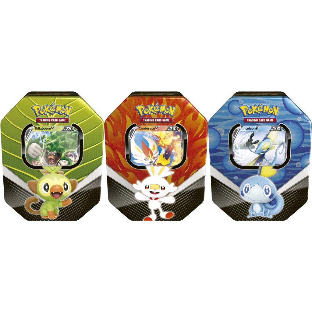 Lata Pokémon Zamazenta V Lendas de Galar - Copag - Deck de Cartas