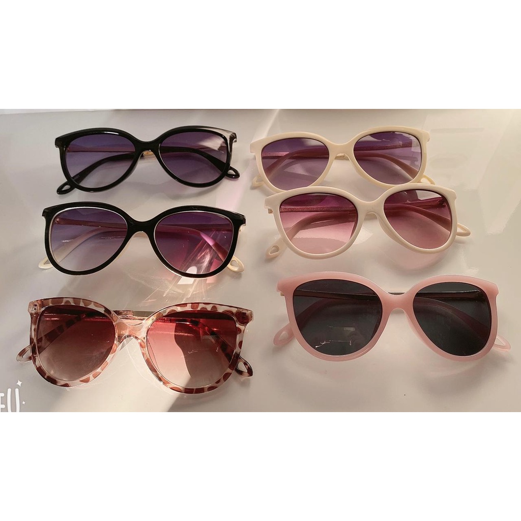 Óculos De sol Feminino Blogueira Retondo Clássico Estiloso uv 400 ...