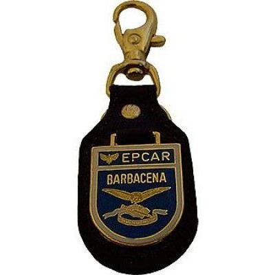 Chaveiro em Couro - Epcar Barbacena | Shopee Brasil