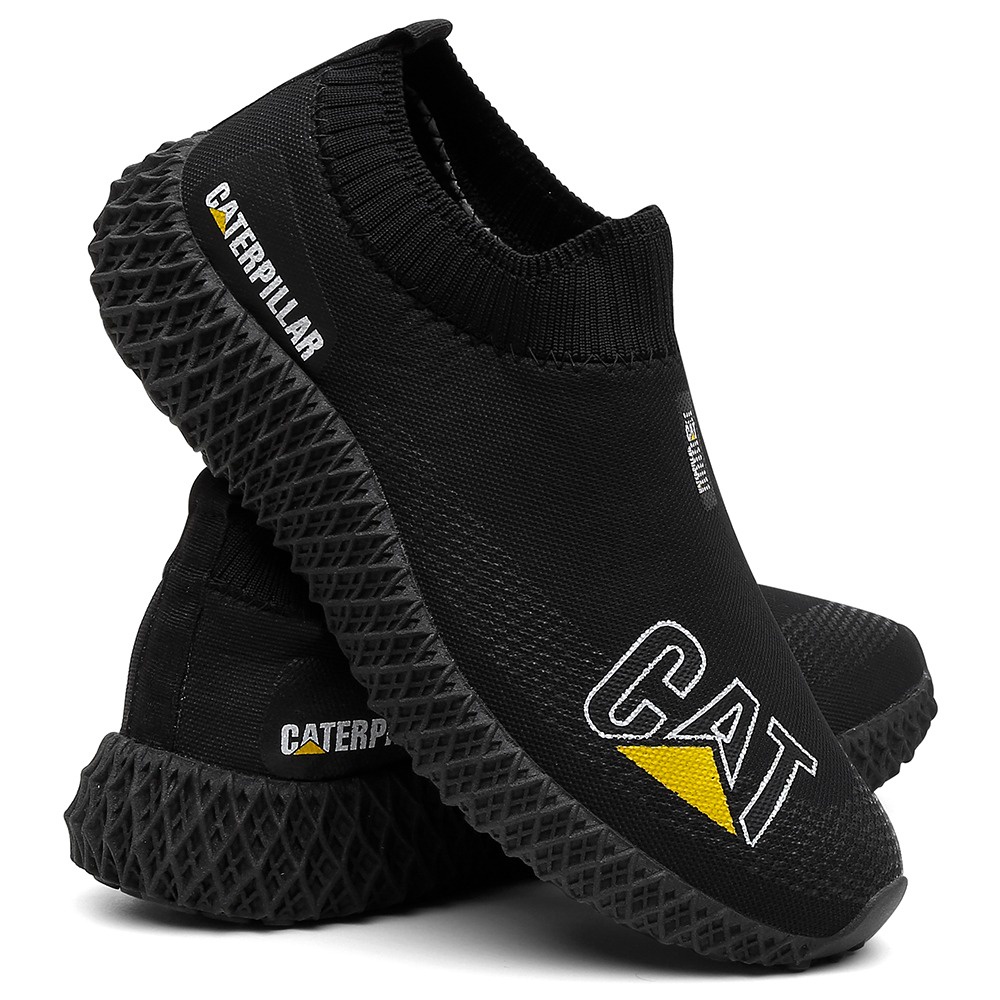 Tenis Meia Caterpillar Masculino Sapatenis Caminhada Corrida Academia