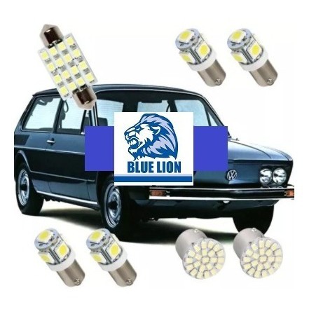 Kit Lampadas Led Vw Brasilia Variant - Super Oferta