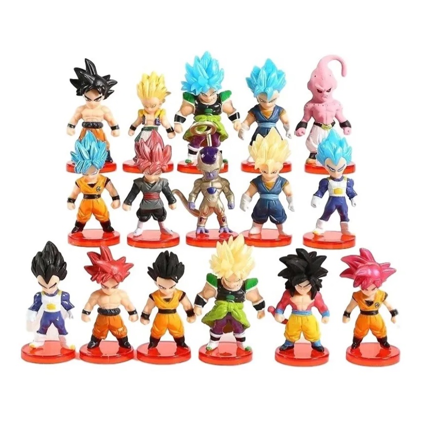 Boneco Dragon ball Majin Boo action figuras colecionáveis - Escorrega o  Preço