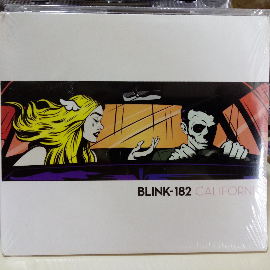 Cd Blink 182 California Digipak Lacrado Shopee Brasil