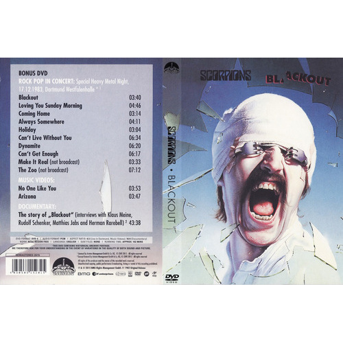 Scorpions - Blackout (50th Anniversary, Deluxe Edition) | Shopee