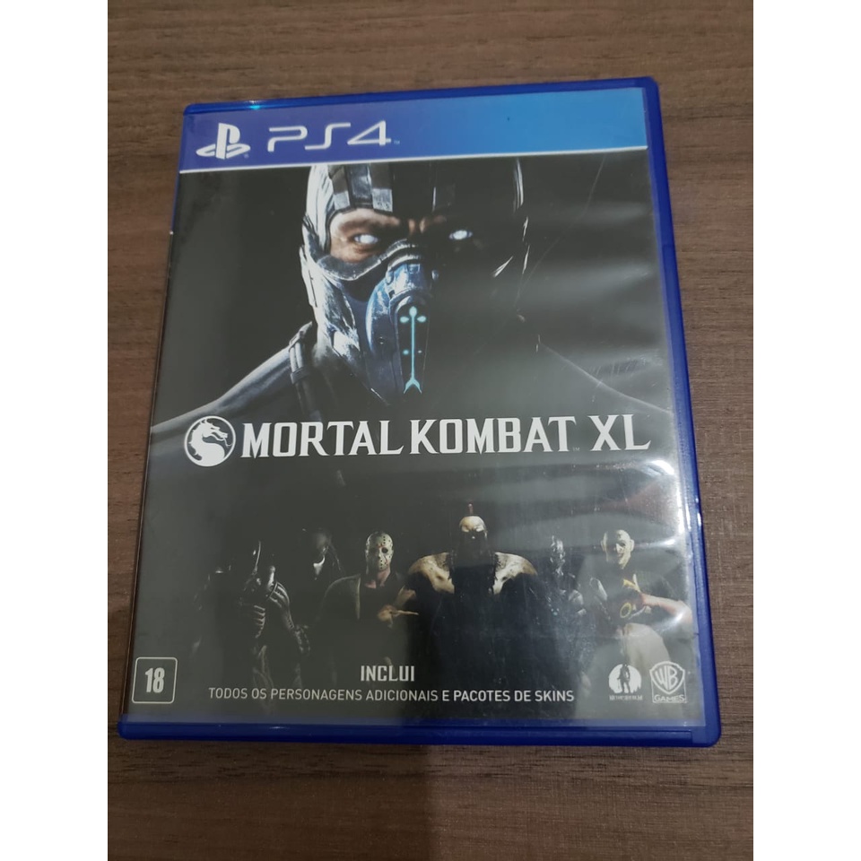 Jogo Mortal Kombat XL ps4 (seminovo) Shopee Brasil