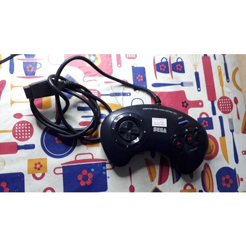 Manette SEGA Mega Drive Officielle SJ-3500 D'origine Japonaise - Occasion (sans Boîte, Non Testée)